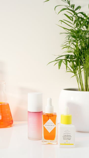 Heimish Mist Serum, Herbivore Phoenix, Drunk Elephant Marula Oil