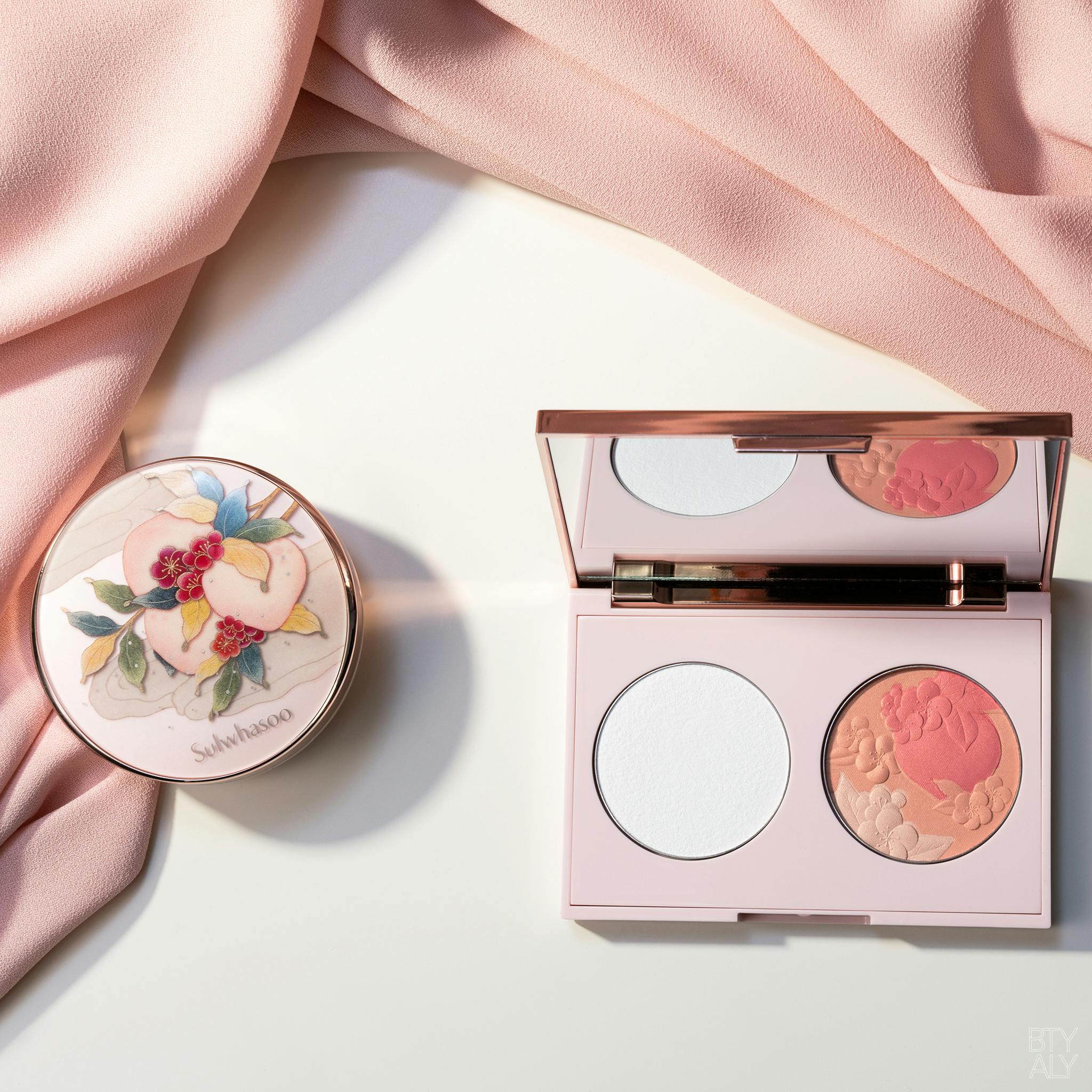 Sulwhasoo Peach Blossom Spring Utopia 2018 collection: Sulwhasoo Perfecting Cushion EX, Makeup Multi Kit