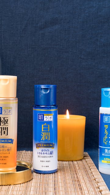 Hada Labo Goku Jyun Premium, Moist, Light, Shiro Jyun Clear, Rich, Premium lotions