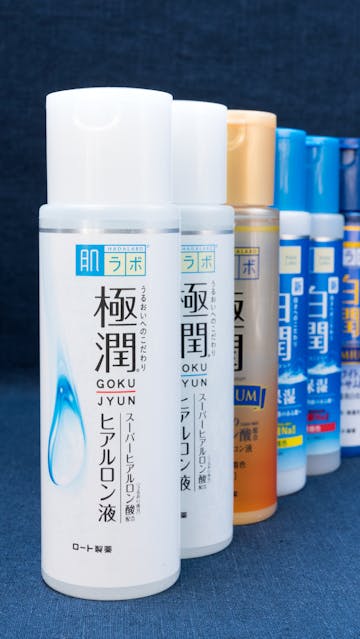 Hada Labo Goku Jyun Premium, Moist, Light, Shiro Jyun Clear, Rich, Premium lotions