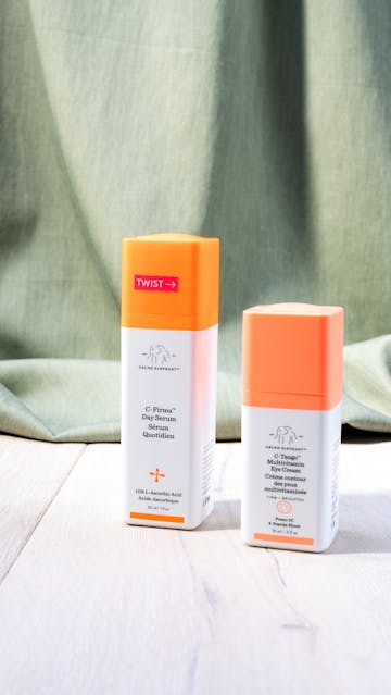 Drunk Elephant C Firma Day Serum, C Tango Multivitamin Eye Cream