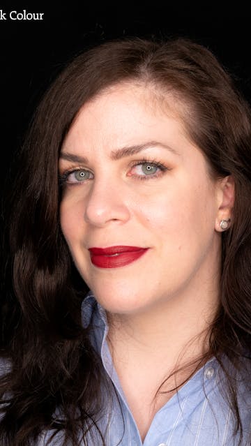 Lisa Eldridge Plush True Velvet Lipstick Colour Velvet Jazz Lip Swatch