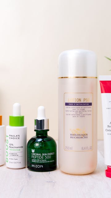Biologique Recherche, Paula's Choice, Mizon, Drunk Elephant