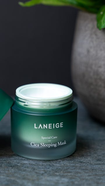 Laneige Cica Sleeping Mask Opened