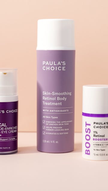 Paula's Choice Clinical Ceramide Eye Cream, Skin-Smoothing Retinol Body Treatment, 1% Retinol Booster