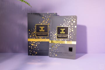 Jay Jun Cosmetics Gold Snow Black Mask