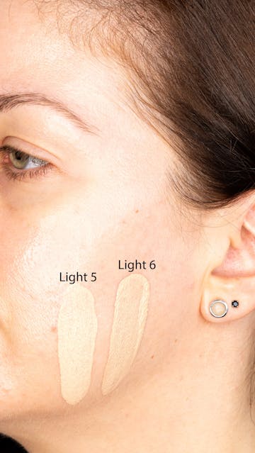 Pat McGrath Labs Skin Fetish Sublime Perfection Foundation: Light 5, Light 6 swatches