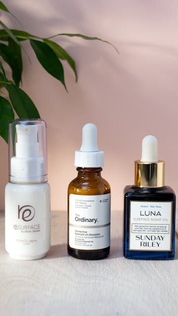 Shani Darden Retinol Reform, The Ordinary Granactive Retinoid 2% Emulsion, Sunday Riley Luna