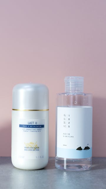 Biologique Recherche Lait U, Round Lab 1025 Dokdo Toner