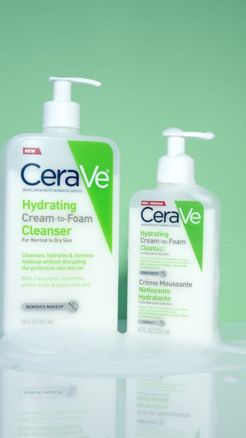 CeraVe Hydrating Cream-to-Foam Cleanser