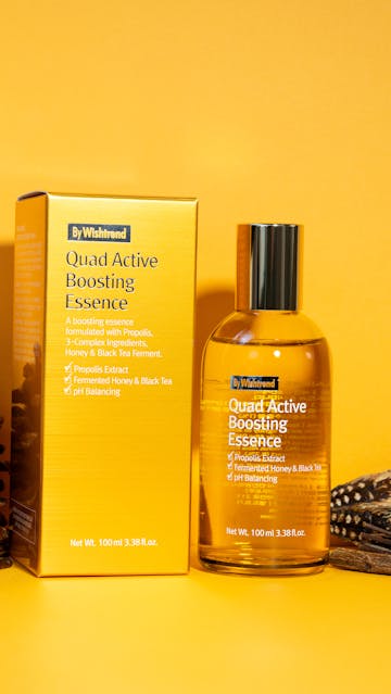 By Wishtrend Quad Active Boosting Essence Packaging
