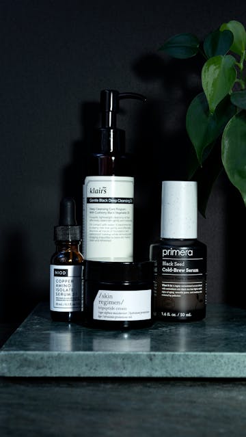 Skin Regimen, NIOD, Klairs, Primera