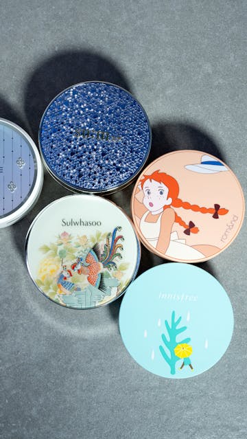 Korean Cushion Foundations Limited Edition: Su:m 37, Rom&nd, Laneige, Innisfree