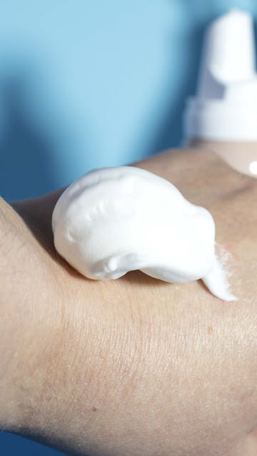 EVY Technology Daily UV Face Mousse SPF50 Texture