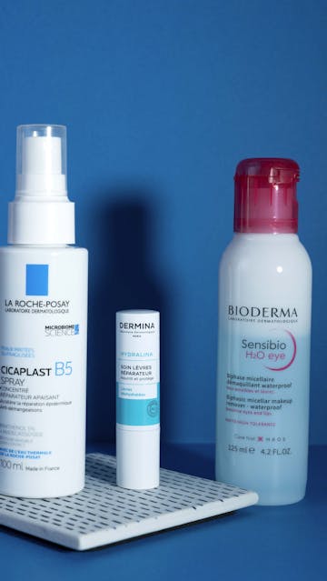 La Roche Posay, Bioderma, Dermina