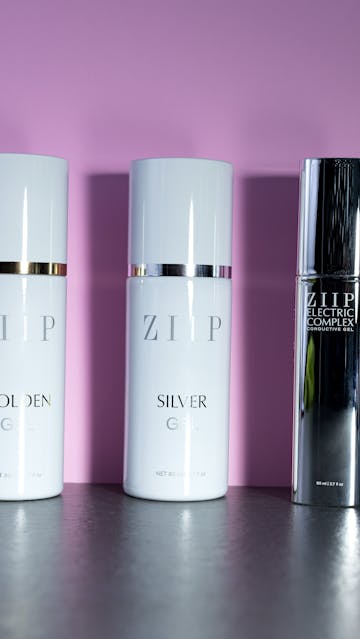 ZIIP Electric Complex Conductive Gel, Golden Gel, Silver Gel