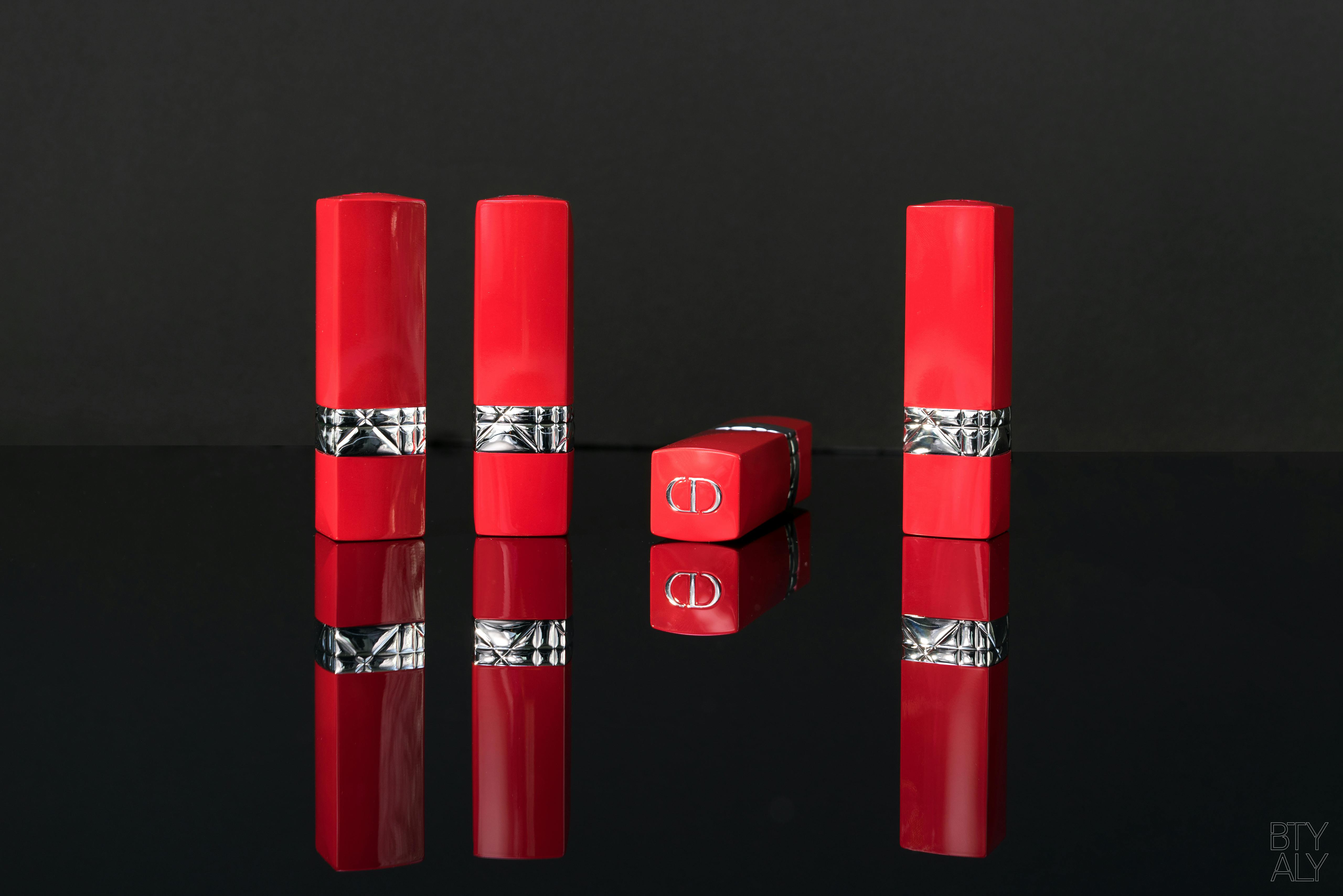 Rouges à lèvres Rouge Dior Ultra Rouge 555, 641, 763, 999